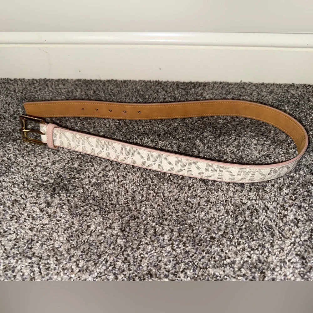 Michael Kors logo belt